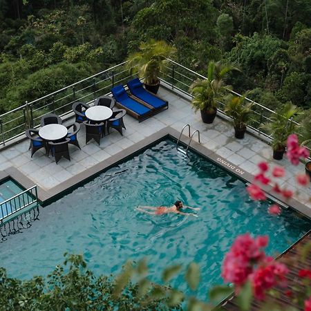 Hotel The Panoramic Getaway Munnar Exteriér fotografie The swimming pool at the hotel