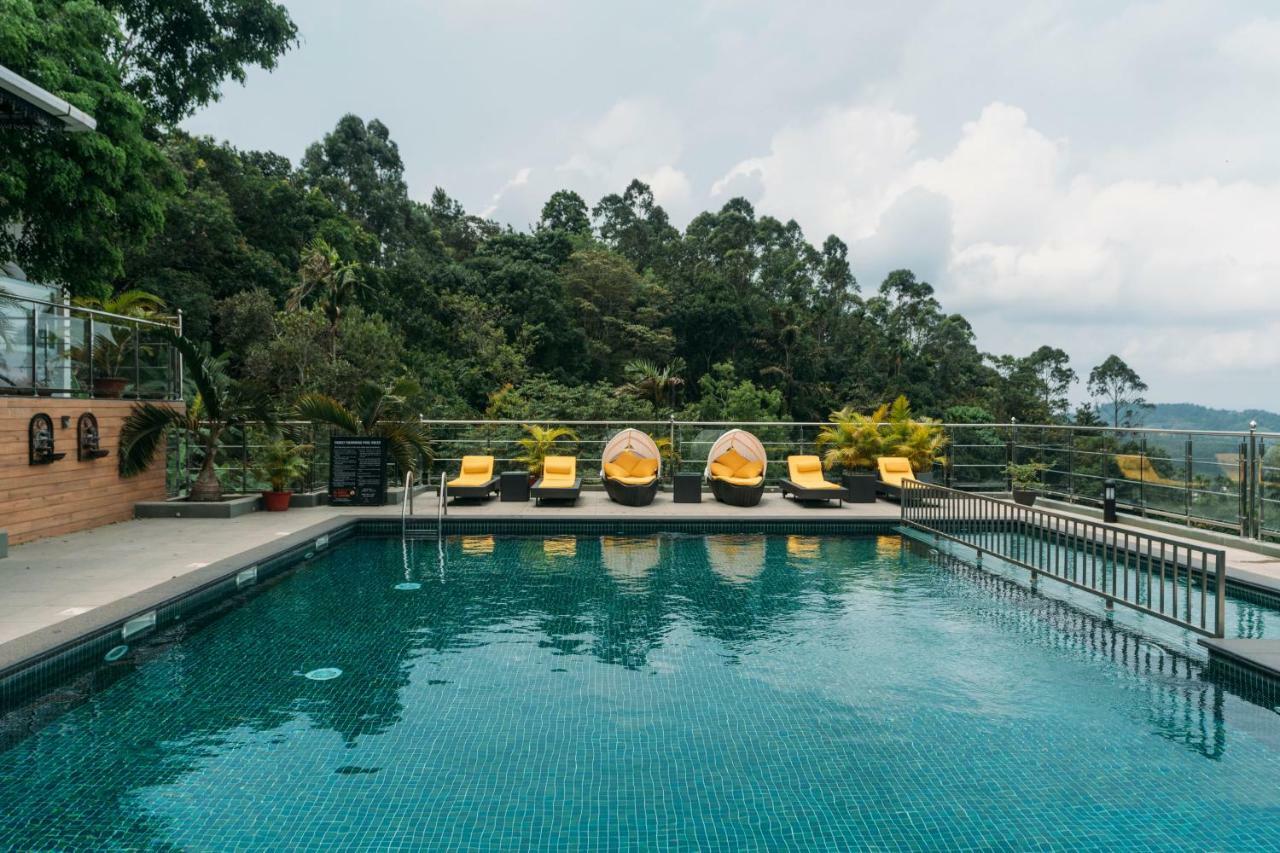Hotel The Panoramic Getaway Munnar Exteriér fotografie The swimming pool at the resort